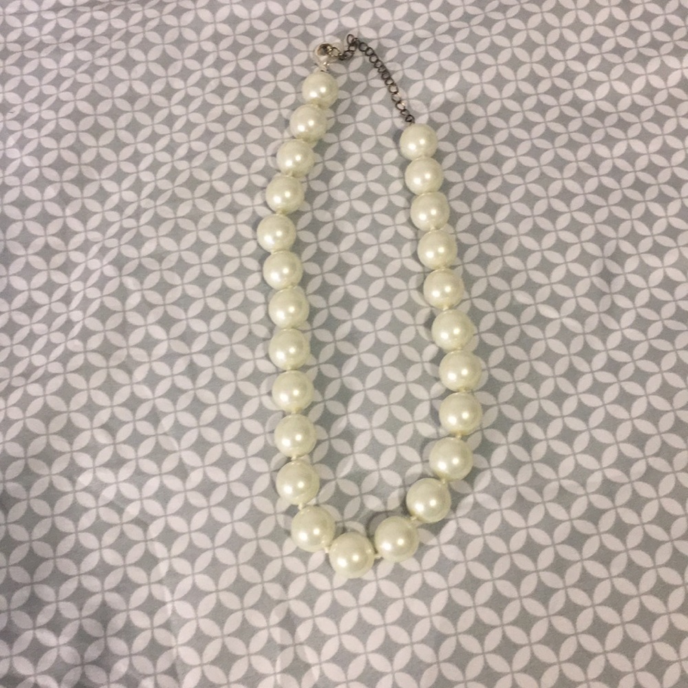 Faux Pearl Necklace